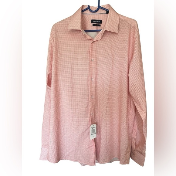 Nautica Other - Nautica Powder pink Men’s Dress shirt long sleeve button up
